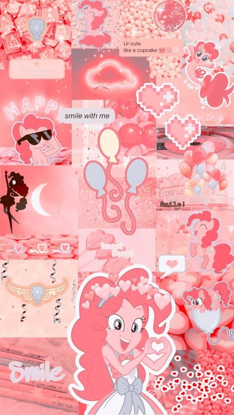 Pinkie Pie Wallpaper Iphone, Pinkie Pie Wallpaper Aesthetic, Pinky Pie Wallpaper, Pinky Pie Aesthetic, Mlp Wallpaper Aesthetic, Preppy Hello Kitty, Pinkie Pie Aesthetic, Pinkie Pie Wallpaper, My Little Pony Aesthetic