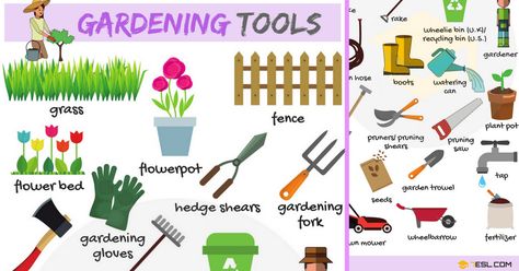 7.8Kshares A gardening tool is any one of many tools made for gardens and gardening and overlaps with the range … Clean Garden Tools, Gardening Tools Names, Hedge Shears, Fence Plants, Gardening Trends, Garden Stand, Garden Tool Set, Garden Equipment, Gardening Gloves