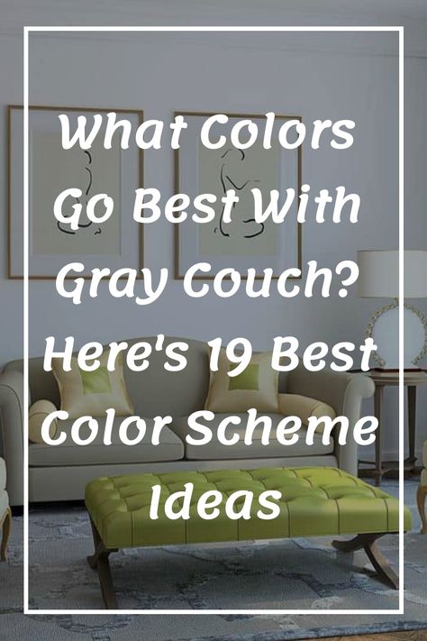 Looking to spruce up your living room with a gray couch but unsure of the best color scheme to complement it? Explore these 19 fantastic color ideas that pair perfectly with a gray couch. From timeless neutrals to bold hues, find the perfect palette to enhance your space and showcase your style. Whether you prefer a cozy and inviting atmosphere or a modern and chic look, there's a color combination here for every taste. What Colour Walls With Grey Sofa, Modern Living Room Ideas Gray Couch, Decorating With A Gray Couch, Gray Palette Living Room, Wall Color With Grey Couch, Colors That Go With Dark Gray Couch, Gray Couch Living Room Ideas Colour Schemes, Living Room With Light Gray Couch, Wall Color For Grey Couch