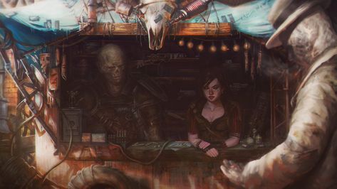 ArtStation - Fallout fan art for Fudgemuppet's Redemption series Fallout Rpg, Fallout Fan Art, Fallout Concept Art, Fallout Game, Bethesda Games, Fallout Art, Fallout 3, Fallout New Vegas, Post Apocalypse