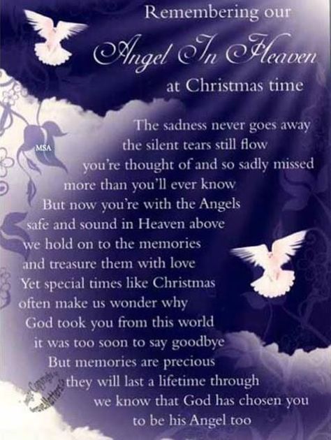 Our Angel In Heaven At Christmas Pictures, Photos, and Images for Facebook, Tumblr, Pinterest, and Twitter Ritz Cookies, Twisted Bread, Christmas In Heaven Poem, Xmas Star, Cinnamon Buttercream, Festive Baking, Heaven Poems, Angel In Heaven, Tuff Spot