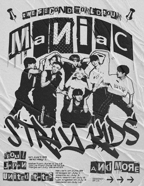 STRAYKIDS KPOP POSTER EDIT Kids Wall Prints, Grunge Posters, Kids Room Poster, Poster Decorations, Pop Posters, Dorm Posters, Graphic Poster Art, Poster Room, Graphic Wallpaper