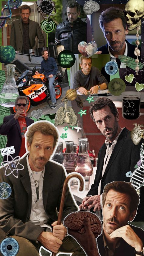 Dr Gregory House, Et Quotes, House Collage, Gregory House, House Wallpaper, House Md, Dr House, Home Wallpaper, Medical