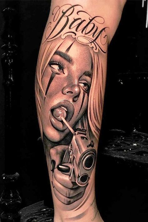 Tattoo Genres, Chicano Tattoos For Women, Chicano Sleeve, Tattoos Arm Mann, Payasa Tattoo, Womens Tattoo Sleeve Ideas, Urban Tattoos, Chicanas Tattoo, Chicano Tattoos Sleeve