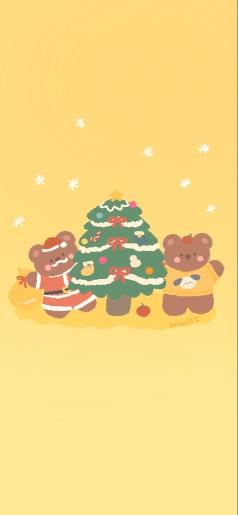 Christmas Lockscreen, Christmas Wallpaper Iphone Cute, Yellow Christmas, Lock Screen Wallpaper Iphone, Merry Christmas Wallpaper, Christmas Apps, Christmas Phone Wallpaper, Cute Christmas Wallpaper, Hippie Wallpaper