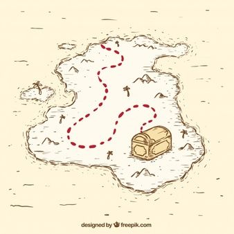 Treasure Map Drawing, Vintage Pirate, Pirate Treasure Maps, Map Vintage, Map Background, Treasure Map, Pirate Treasure, Line Drawings, Treasure Maps