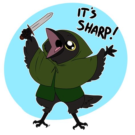 Kenku Bard, Tired Af, Crows Drawing, Critical Role Characters, Dungeons And Dragons Memes, Dragon Memes, Mighty Nein, Crow Art, Critical Role Fan Art