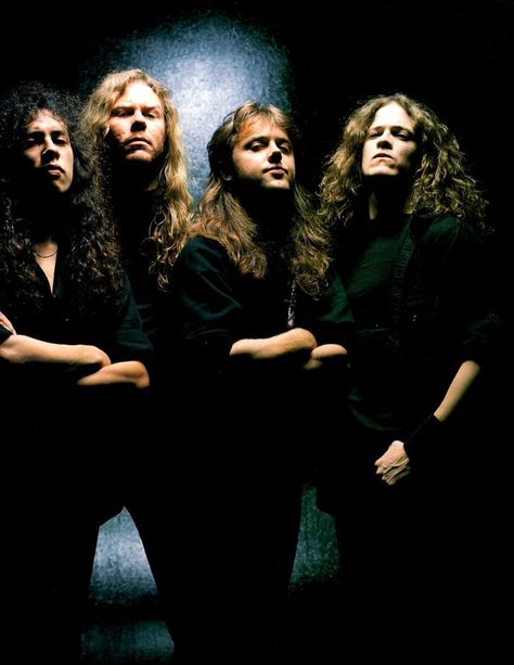 Metallica 1986, Bob Rock, Jason Newsted, Dave Mustaine, James Hetfield, Heavy Metal Music, Heavy Metal Bands, Thrash Metal, Band Posters