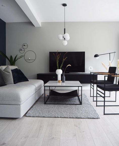 Monochrome Living, Monochrome Living Room, 3 Piece Living Room Set, Modern Rustic Living Room, Mid Century Living Room, Mid Century Modern Living Room, Living Room Decor Apartment, Living Room Grey, Couches Living Room