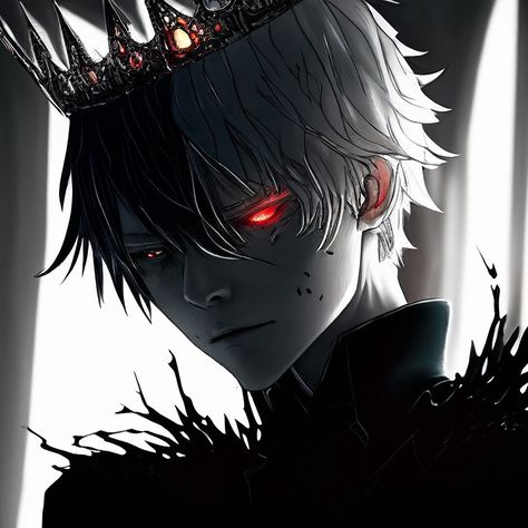 Anime Character, Short Videos, Black Hair, Created By, Crown, Red, Hair, Anime, Black