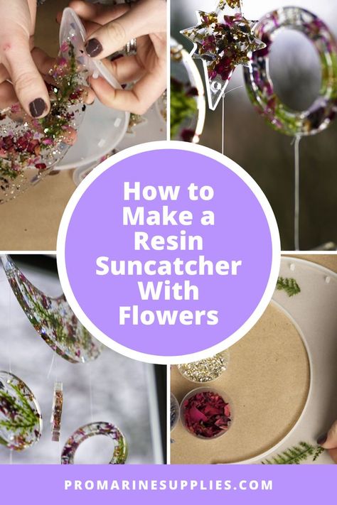 Resin Suncatcher, Suncatcher Diy, Summertime Crafts, Diy Suncatchers, How To Make Resin, Resin Crafts Tutorial, Z Craft, Diy Resin Art, Weird Shapes