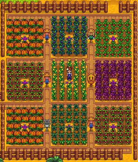 Stardew Valley Farm, Stardew Farms, Stardew Valley Layout, Stardew Valley Tips, Stardew Valley Farms, Valley Game, Star Valley, Stardew Valley Fanart, Harvest Day