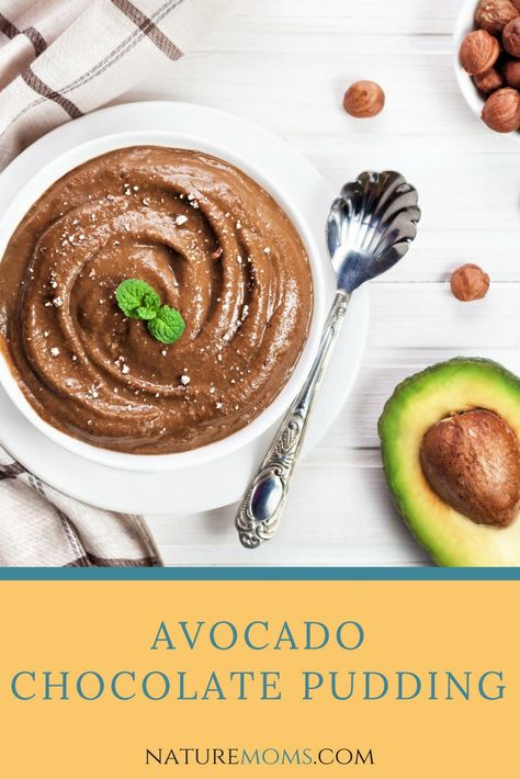 Avocado Chocolate Pudding - This pudding was mostly comprised of avocado and yet despite that, it tasted very, very good. It is a sneaky way to add nutrition to a dessert! #avocado #nutrition #recipes #dessert #healthydessert Avocado Pudding Chocolate, Dairy And Gluten Free Desserts, Avocado Mousse Recipe, Chocolate Avocado Pudding, Healthy Chocolate Pudding, Greek Yogurt Breakfast, Vegan Chocolate Pudding, Vegan Chocolate Recipes, Cream Fudge