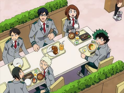 Mha Cafeteria, Mha Battle Scene, Bnha Screenshots, Mha Visuals, Mha Background, Screencaps Mha, Mha Shifting, Mha Screencaps, Shifting Visuals