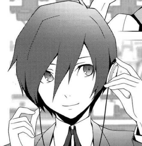 Minato Arisato Icon, Makoto Yuki Pfp, Makoto Yuki Icon, Persona 3 Manga, Minato Arisato, Makoto Yuki, Persona 3, Shin Megami Tensei, Manga Icon