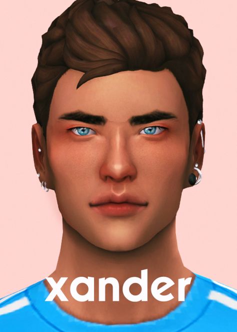 Sims 4 Male Hairstyles, Casual Curls, Sims 4 Male, Sims 4 Hair Male, Hipster Haircut, Male Hairstyles, Surfer Hair, Cc Hair, Pelo Sims