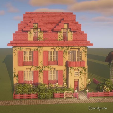 Cute Minecraft House, Build Cute, Villa Minecraft, Cute Minecraft, Case Minecraft, Rumah Minecraft Sederhana, Minecraft Interior Design, Minecraft World, Minecraft Cottage