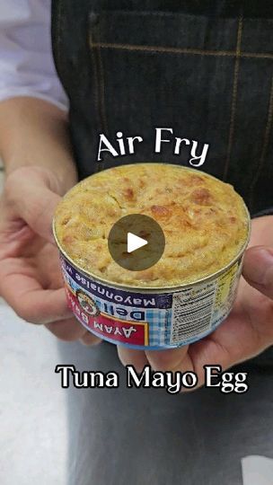 Air Fryer Tuna, Egg Mayo, Tuna Mayo, Tuna And Egg, Baked Egg, 7 Minutes, Baked Eggs, Poached Eggs, 1 Egg