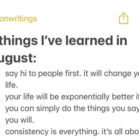 Ron Lim on Instagram: "at the end of every month, I sit down by myself for awhile and I think about the things I’ve learned during the month and I write them down. this list is what I’ve thought of for August. August was a “boring” month like I’ve predicted. I had a lot of commitments this month so there wasn’t too much I could have done. I set a few goals for myself at the beginning of the month. I did a little bit of everything but I didn’t make as much traction as I wanted for most of i I Wasn’t Myself For Months Quotes, Mental Space, By Myself, Every Month, Say Hi, Say You, The Things, The Beginning, Too Much