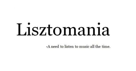 lisztomania Cute Sentences, It Comes In Waves, K Bye For Now, Book Club List, Learning A Second Language, Words Definitions, Unique Words Definitions, Music Is My Escape, Word Definitions