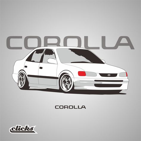 Car Dp, Corolla Tuning, Noah Aesthetic, Corolla E11, Corolla 1999, Corolla 2000, Corolla 2001, New Corolla, Corolla Car