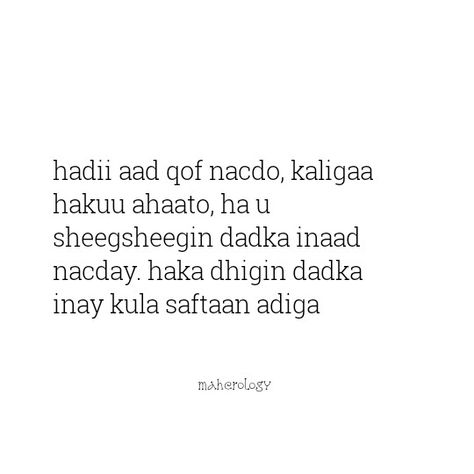 Somali Quotes, Math Equations, Quotes