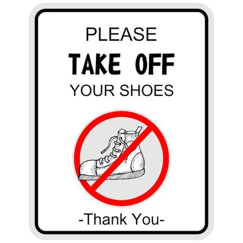 Please Take Off Your Shoes, Thank You Sign, Take Off Your Shoes, Your Shoes, Premium Vector, Neon, Thank You, Japan, Signs