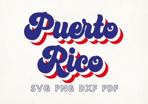 Puerto Rico Design, Stencil Svg, Tshirt Svg, Printable Star, Notebook Case, Design Tshirt, Retro Font, Pyrography, File Format