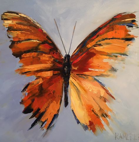 Acrilic Paintings Ideas Butterfly, Butterfly Oil Pastel, Oil Pastel Butterfly, Monarch Butterfly Painting, Christmas Tiles, Butterfly Acrylic Painting, Oil Pastel Colours, Butterfly Art Painting, Animal Illustration Art