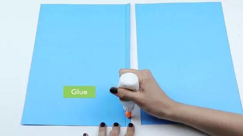 How to Make a File Folder: 9 Steps (with Pictures) - wikiHow How To Make File Folders, How To Make Folders Out Of Paper, Diy File Folder, Diy File Folder Organizer, Office Folder, Folder Diy, Manila Folder, File Folder Organization, Wall File