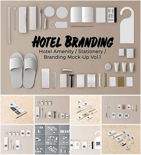 Amenities Hotel Ideas, Logo For Hotel, Luxury Hotel Branding, Hotel Branding Design, Resort Branding, Branding Design Ideas, Hotel Logo Design, Boutique Hotel Room, Hotel Toiletries