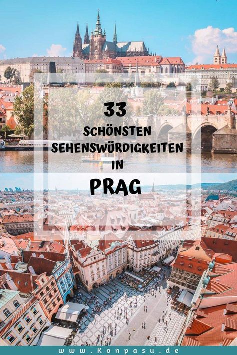 Sehenswürdigkeiten in Prag ► Guide zu den Wahrzeichen ✓ Museum & Burg ✓ Nightlife & Shopping ✓ Mehr hier... Best Places In Europe, Europe Continent, Living In Europe, Backpacking Tips, Places In Europe, Palau, Europe Travel Tips, Europe Destinations, Hiking Trip