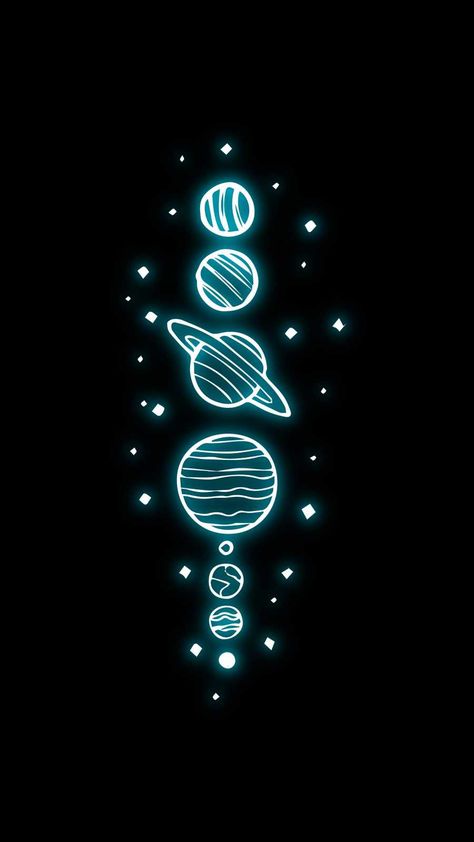 Neon Planets iPhone Wallpaper - iPhone Wallpapers : iPhone Wallpapers Saturn Iphone Wallpaper, 13 Wallpaper, Iphone Wallpapers Hd, Macbook Wallpapers, Seni Pop, Wallpapers Ipad, Astronaut Wallpaper, Moon Reading, Space Phone Wallpaper