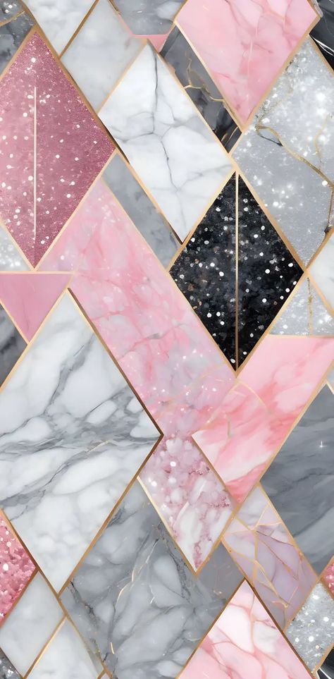 Geometric Iphone Wallpaper, Rose Gold Wallpaper Backgrounds, Pink And Silver Wallpaper, Light Moodboard, Geometric Wallpaper Iphone, Dreamy Images, Pretty Background, Eid Card Designs, Gold Wallpaper Background