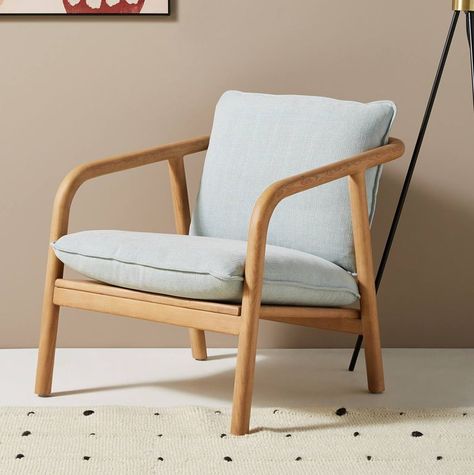 Anthropologie Decor, Unique Living Room Furniture, Hanging Furniture, Cozy Seats, Upholstered Accent Chairs, Living Room Chairs, New Furniture, Furniture Chair, Furniture Sale