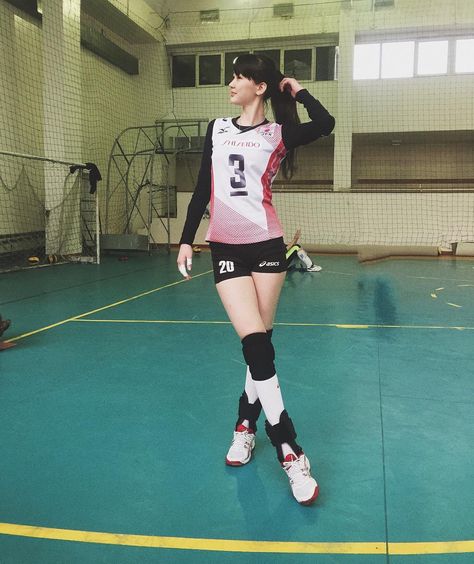 Volleyball Uniforms Design, Sabina Altynbekova, Female Volleyball Player, Volleyball Uniforms, Volleyball Skills, Girls Volleyball, Female Volleyball Players, Volleyball Shirts, Girls On Bike