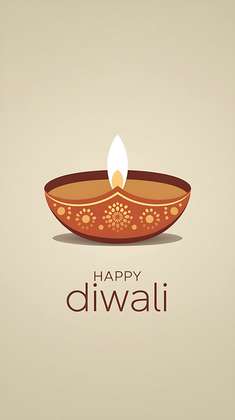 Free Minimalist Diwali Greeting Card with Diya Lamp Deepavali Greetings Cards, Happy Diwali Poster, Diwali Greetings Images, Hindu Festival Of Lights, Happy Diwali Wishes Images, Diwali Gif, Diwali Greeting, Diwali Poster, Diwali Greeting Cards