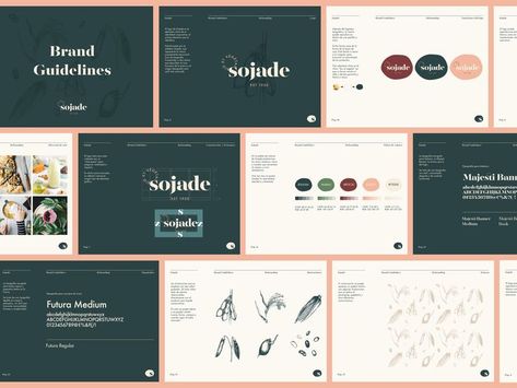 Puedes encontrar aún más ideas en Pinterest Branding Book, Brand Guidelines Design, Visuell Identitet, Brand Identity Guidelines, Brand Guidelines Template, Manual Design, Style Guide Design, Brand Manual, Brand Presentation