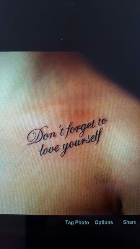 Love Yourself Quotes Life Lessons Tattoo, Me First Tattoo, Love Yourself Chinese Tattoo, Don’t Forget To Love Yourself Tattoo, Love Yourself First In Chinese Tattoo, Love Yourself Because No One Else Will, Yourself Tattoo, Love Yourself Tattoo, Dont Lose Yourself