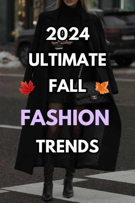 Hey, fashionistas! If it's one season I love its AUTUMN! The air is crisp, the leaves are turning, and it’s time to update our wardrobes with the cutest trends of the season! Get ready for some serious style inspo because Fall 2024 is bringing the heat (and a whole lot of chic!). From bold colors to nostalgic vibes, here’s everything you need to know to stay fabulous this season. Let’s dive in! 💃 #fallfashion #fashiontrends #fashionblogger 2024 Edgy Style, Plus Size Fall Trends 2024, Todays Fashion Trends 2024, Styles For 2024, Fall Women’s Fashion 2024, 2024 Fall Trends For Women, Fall Styles 2024, Style Trends 2024, Autumn Trends 2024