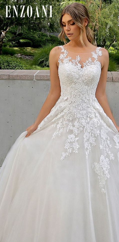 Wedding Dresses With Sweetheart Neckline, Wedding Dresses Lace Applique, Wedding Dresses With Lace Top, Elegant A-line Wedding Dress Lace Applique, Wedding Dresses With Illusion Neckline, Wedding Dress With Illusion Neckline, Wedding Dress Aline Lace, A Line Applique Wedding Dress, Wedding Dresses Illusion