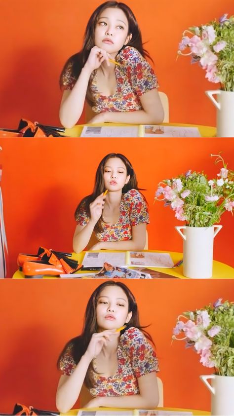 Jennie Bunny, Jennie Wallpaper, Blackpink Debut, Ruby Jane, 3 Picture, Creative Bookmarks, Dancing In The Moonlight, Just You And Me, Pink Kpop