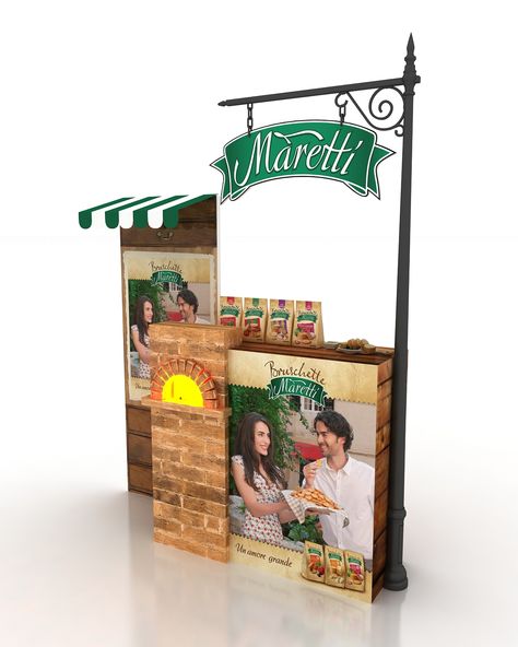 Maretti on Behance Pos Design, Stand Feria, Retail Design Display, Booth Decor, Retail Inspiration, Kiosk Design, Exhibition Booth Design, Pop Display, Point Of Purchase