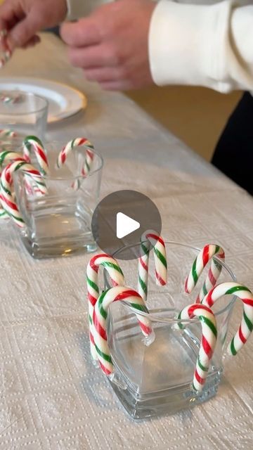 Snejana Andreeva on Instagram: "🤶The Modern Nonna’s Christmas Olympics DAY 1 🤶 Merry Christmas everyone! I wanted to share our Christmas family tradition and the Holiday games that I set up for my family! One of the games we played today is called Candy 🍭 Cane 🦯 fishing 🎣 and the goal is to get as many candy canes out of the glass with a candy cane in your mouth only (in ONE minute) ! The winner of each game gets a prize 🏆 I have 3️⃣ more games to share with you so let me know in the comments if you want to see them so that you can play them with your family as well 🤶 ⠀⠀⠀⠀⠀⠀⠀⠀⠀⠀⠀⠀ #christmas #christmasgames" Candy Cane Challenge, Candy Cane Minute To Win It, Christmas Games With Candy Canes, Candy Cane Olympics, Candy Cane Games For Adults, Candy Cane Games For Kids, Christmas Olympic Games, Candy Cane Fishing Game, Christmas Olympics