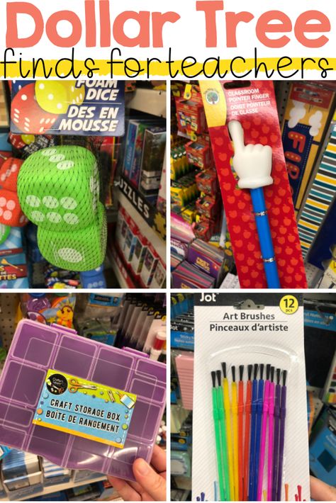 The Dollar Tree is full of wonderful, inexpensive materials that are perfect for the classroom. Check out this blog post on some of my favorites! #classroomorganization #classroommaterials #inexpensiveclassroom #backtoschool Kindergarten Classroom Necessities, Dollar Tree Preschool, Classroom Diy Ideas, Dollar Tree Classroom, School Diy Ideas, Preschool Organization, Teaching Babies, Classroom Helpers, Classroom Hacks