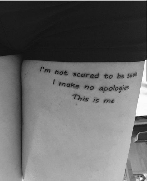 This Is Me Tattoo Greatest Showman, Greatest Showman Tattoo, Random Tattoos, Tattoo 2024, Sick Tattoo, The Greatest Showman, How To Apologize, Tat Ideas, Tattoos Ideas