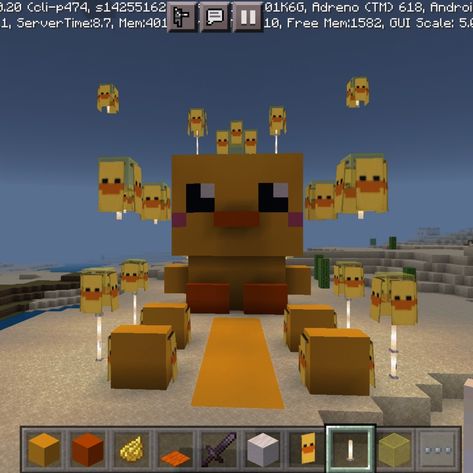 Minecraft Duck House, Duck Minecraft Build, Duck Minecraft, Duck Furniture, Minecraft Banner, Minecraft Banner Designs, Minecraft Banners, Duck House, Minecraft Furniture