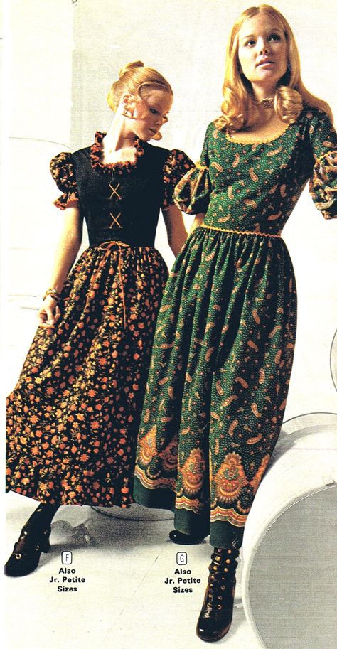 1972 --  peasant dresses.  I wore one to my wedding reception! Women In Dresses, Peasant Dresses, Read More, Dresses