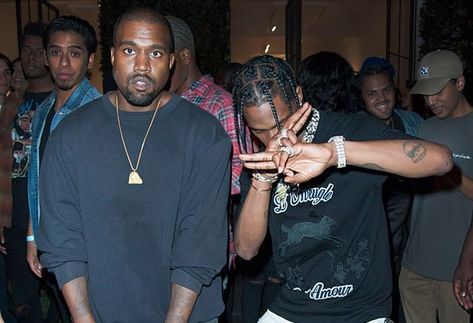 Travis Scott, Kanye West