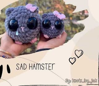 PATRONES AMIGURUMI GRATIS: PATRON GRATIS HAMSTER AMIGURUMI 68289 Hamster Crochet, Baby Hamster, Hamsters, Hero Academia, Free Pattern, Amigurumi, Internet, Crochet, Pattern